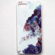 MINIOPAL CASE 98750 [iPhone5用 背面カバータイプ PR 水墨画プリント]