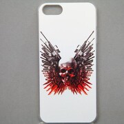 MINIOPAL CASE 18762 [iPhone5用 背面カバータイプ PR スカルプリント]