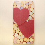 MINIOPAL CASE 08787 [iPhone5用 背面カバータイプ PR ハートプリント]