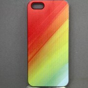 MINIOPAL CASE 98811 [iPhone5用 背面カバータイプ PR レインボープリント]