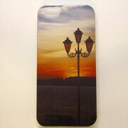 MINIOPAL CASE 18816 [iPhone5用 背面カバータイプ PR 夕焼けプリント夕焼け]