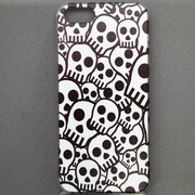 MINIOPAL CASE 08817 [iPhone5用 背面カバータイプ PR スカルプリント]