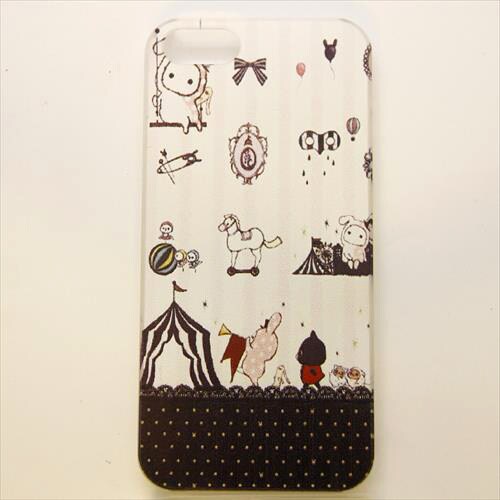 MINIOPAL CASE 18847 [iPhone5用 背面カバータイプ PR アニマルプリント]