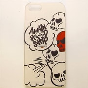 MINIOPAL CASE 18885 [iPhone5用 背面カバータイプ PR スカルプリント]