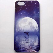 MINIOPAL CASE 18892 [iPhone5用 背面カバータイプ PR アニマルプリントイルカ]