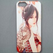 MINIOPAL CASE 08893 [iPhone5用 背面カバータイプ PR 美女プリント]