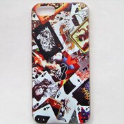 MINIOPAL CASE 08916 [iPhone5用 背面カバータイプ PR トランププリント]