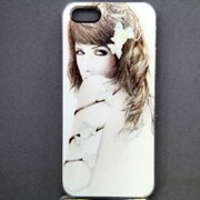 MINIOPAL CASE 08961 [iPhone5用 背面カバータイプ PR 美女プリント]