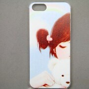 MINIOPAL CASE 09005 [iPhone5用 背面カバータイプ PR 少女プリント]