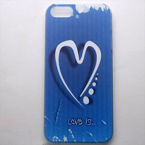 MINIOPAL CASE 99177 [iPhone5用 背面カバータイプ PR ハートプリント]
