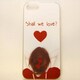 MINIOPAL CASE 99184 [iPhone5用 背面カバータイプ PR ハートプリント]