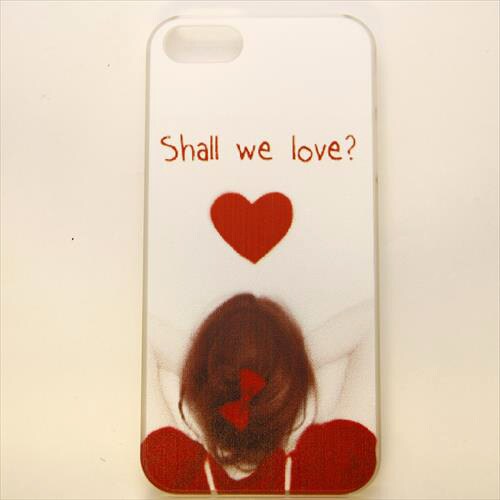 MINIOPAL CASE 99184 [iPhone5用 背面カバータイプ PR ハートプリント]