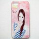 MINIOPAL CASE 99245 [iPhone5用 背面カバータイプ PR 少女プリント]