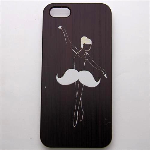 MINIOPAL CASE 99290 [iPhone5用 背面カバータイプ PR バレリーナプリント]
