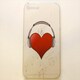MINIOPAL CASE 19332 [iPhone5用 背面カバータイプ PR ハートプリント]