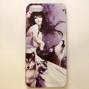 MINIOPAL CASE 09340 [iPhone5用 背面カバータイプ PR アニメ風プリント]