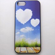 MINIOPAL CASE 09418 [iPhone5用 背面カバータイプ PR プリントハート]
