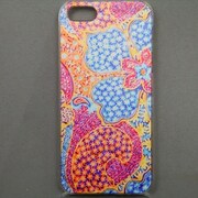 MINIOPAL CASE 09517 [iPhone5用 背面カバータイプ PR プリント花]