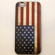 MINIOPAL CASE 09616 [iPhone5用 背面カバータイプ PR 国旗プリントアメリカ]