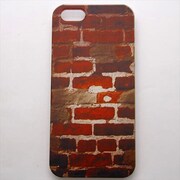 MINIOPAL CASE 09647 [iPhone5用 背面カバータイプ PR レンガプリント]
