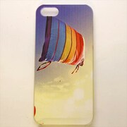 MINIOPAL CASE 99689 [iPhone5用 背面カバータイプ PR レインボープリント]