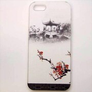 MINIOPAL CASE 09777 [iPhone5用 背面カバータイプ PR 風景プリント花]