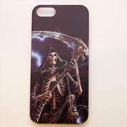 MINIOPAL CASE 09869 [iPhone5用 背面カバータイプ PR スカルプリント]