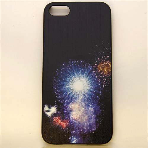 MINIOPAL CASE 99955 [iPhone5用 背面カバータイプ PR 花火プリント]