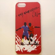 MINIOPAL CASE 09326 [iPhone5用 背面カバータイプ PR スポーツプリントサッカー]