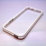 MINIOPAL CASE 82988 [iPhone5用 バンパー ホワイト×クリア スケルトン]