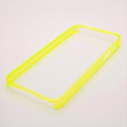 MINIOPAL CASE 84067 [iPhone5用 バンパー 蛍光イエロー 蛍光]