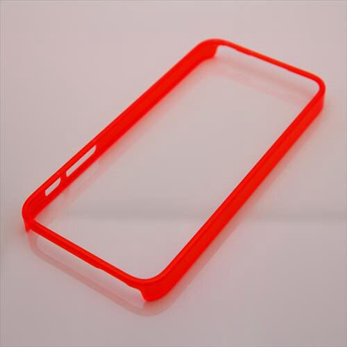 MINIOPAL CASE 84074 [iPhone5用 バンパー 蛍光オレンジ 蛍光]