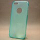 MINIOPAL CASE 19981 [iPhone5用 背面カバータイプ クリアブルー スケルトン]