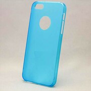 MINIOPAL CASE 19356 [iPhone5用 背面カバータイプ ブルー スケルトン]