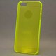 MINIOPAL CASE 81875 [iPhone5用 背面カバータイプ クリアイエロー スケルトン]
