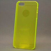 MINIOPAL CASE 81875 [iPhone5用 背面カバータイプ クリアイエロー スケルトン]