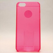 MINIOPAL CASE 81882 [iPhone5用 背面カバータイプ レッド スケルトン]