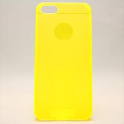 MINIOPAL CASE 82094 [iPhone5用 背面カバータイプ イエロー スケルトン]