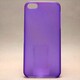 MINIOPAL CASE 80243 [iPhone5用 背面カバータイプ パープル スケルトン]