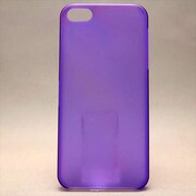 MINIOPAL CASE 80243 [iPhone5用 背面カバータイプ パープル スケルトン]
