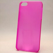 MINIOPAL CASE 19905 [iPhone5用 背面カバータイプ クリアパープル スケルトン]