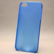 MINIOPAL CASE 19912 [iPhone5用 背面カバータイプ ブルー スケルトン]