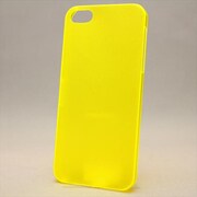 MINIOPAL CASE 19943 [iPhone5用 背面カバータイプ イエロー スケルトン]