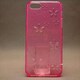 MINIOPAL CASE 80427 [iPhone5用 花模様スケルトンシリーズ クリアピンク]