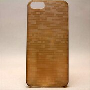 MINIOPAL CASE 81837 [iPhone5用 背面カバータイプ クリア×ブラウン スケルトン]