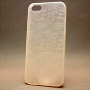 MINIOPAL CASE 82025 [iPhone5用 背面カバータイプ クリア×ホワイト スケルトン]