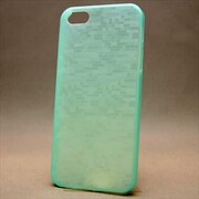 MINIOPAL CASE 82032 [iPhone5用 背面カバータイプ クリア×グリーン スケルトン]