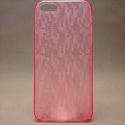 MINIOPAL CASE 82049 [iPhone5用 背面カバータイプ クリア×レッド スケルトン]