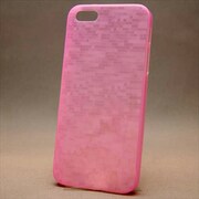 MINIOPAL CASE 82070 [iPhone5用 背面カバータイプ クリア×ピンク スケルトン]
