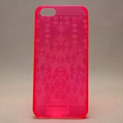 MINIOPAL CASE 81783 [iPhone5用 背面カバータイプ クリアピンク スケルトン]